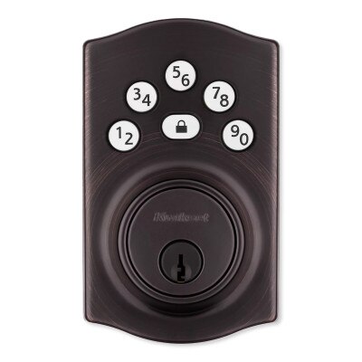 Kwikset Powerbolt 240 Traditional Keypad Electronic Lock, Venetian Bronze